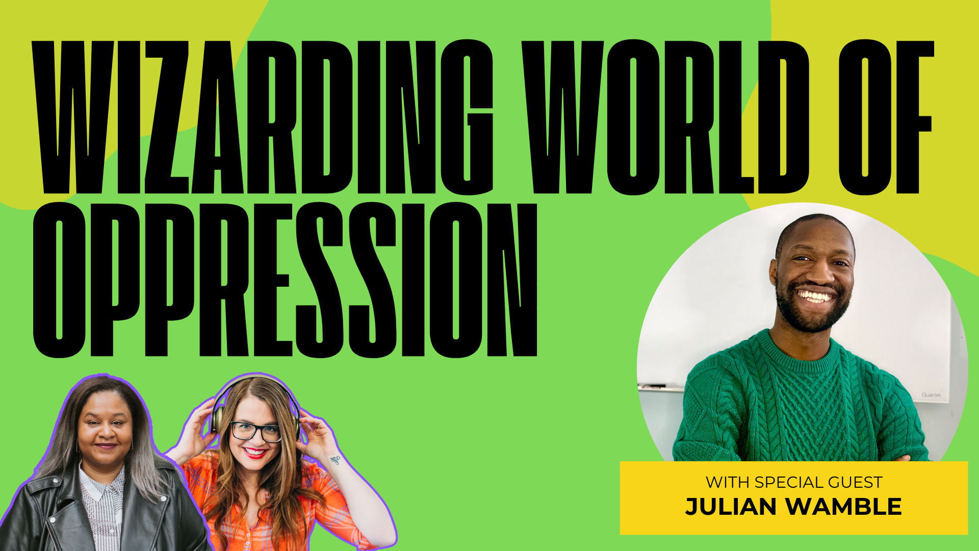 Messy Liberation episode artwork: Harry Potter teaches white supremacy and the politics of social identity