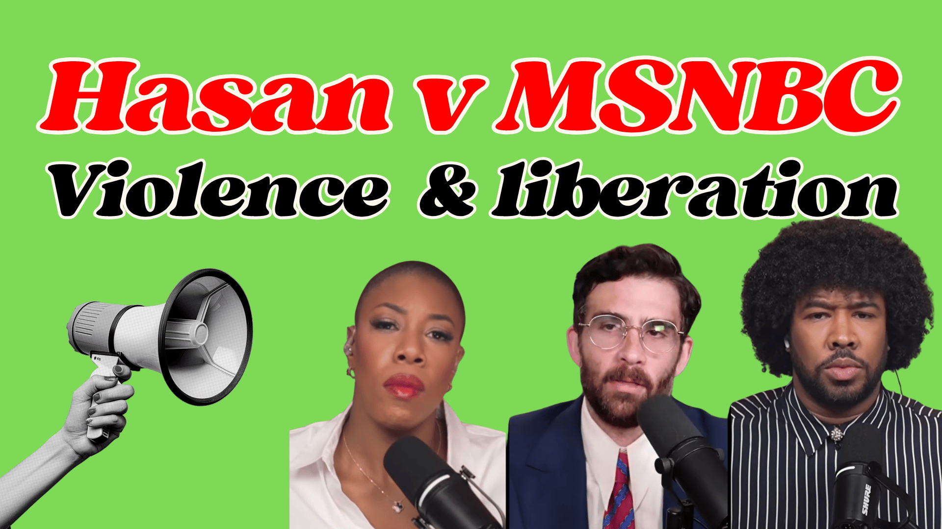 Is Violence Part of Liberation? Hasan Piker, Symone Sanders, and Palestine episode artwork